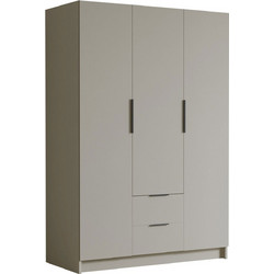 PoliHome Τρίφυλλη Ντουλάπα Ρούχων Calwi I 150x60x216cm 163048869