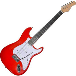 Memphis STM 33 Ηλεκτρική Κιθάρα 4/4 ST Style με Μαγνήτες SSS Red