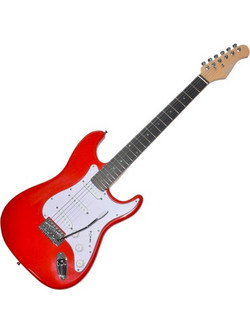 Memphis STM 33 Ηλεκτρική Κιθάρα 4/4 ST Style με Μαγνήτες SSS Red