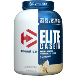 Dymatize Elite Casein Smooth Vanilla Πρωτεΐνη 1.8kg