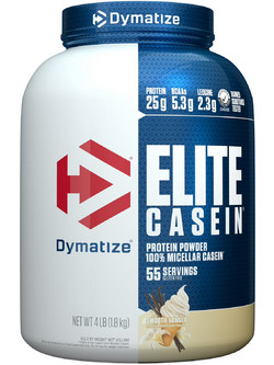 Dymatize Elite Casein Smooth Vanilla Πρωτεΐνη 1.8kg