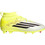 Adidas F50 League Mid FG/MG JR9027 Παιδικά Ποδοσφαιρικά Παπούτσια με Τάπες και Καλτσάκι Κίτρινα