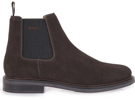 Gant Ανδρικά Chelsea Μποτάκια Suede Καφέ 3GS31653090-G399