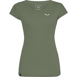 Salewa Puez Γυναικείο Αθλητικό T-Shirt Χακί 26538-5A56