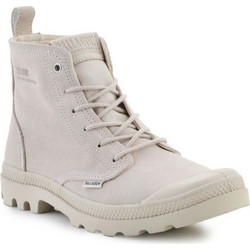 Palladium Pampa Hi Skin Ανδρικά Μποτάκια Λευκά Αδιάβροχα 74379-155