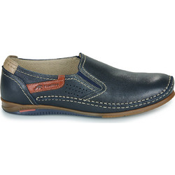 Fluchos Catamaran Ανδρικά Μοκασίνια Loafers Δερμάτινα Navy Μπλε 8565