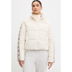 Guess Γυναικείο Μπουφάν Χειμωνιάτικο Puffer Μακρύ Εκρού V5BL11WGYC2-G6K5