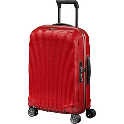 Samsonite C-Lite 122859-1198 Βαλίτσα Καμπίνας 55x40x20cm με 4 Ρόδες Κόκκινη