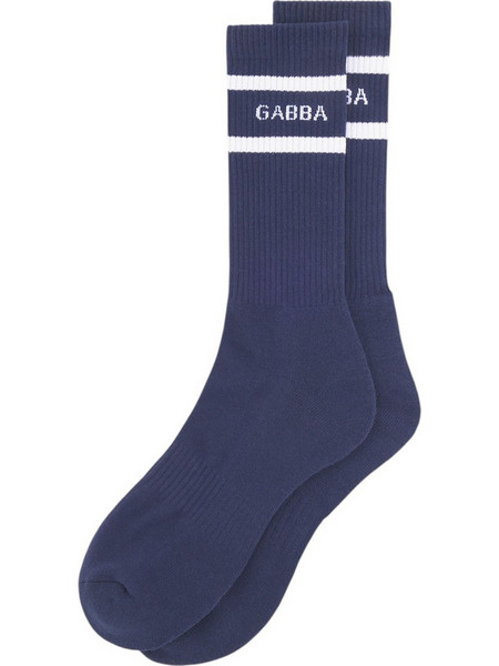Gabba Zino Ανδρικές Κάλτσες Ψηλές Navy Μπλε 11820-0580