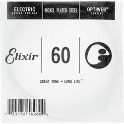 Elixir Strings Optiweb Χορδή Ηλεκτρικής Κιθάρας Nickel Plated Steel 60"