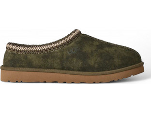 UGG Tasman Χειμερινές Ανδρικές Παντόφλες Κλειστές με Γούνα Χακί 1173810-01X1