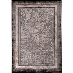 Tzikas Carpets Elements Χαλί Ορθογώνιο 160x230cm 76021-995 Μαύρο Ασημί
