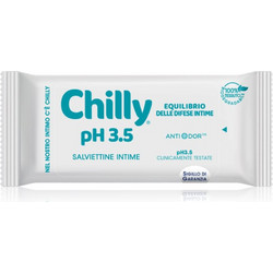 Chilly pH 3.5 Μαντηλάκια Ευαίσθητης Περιοχής 12τμχ