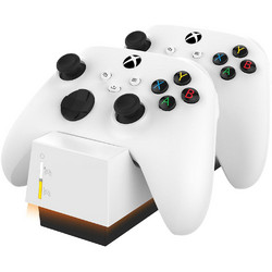 Snakebyte XSX TWIN Βάση Φόρτισης Χειριστηρίου White για Xbox Series X/S