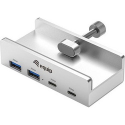 Equip 128967 USB Hub 3.0 USB-A με 4 Θύρες USB-A / USB-C & Εξωτερική Παροχή Ρεύματος