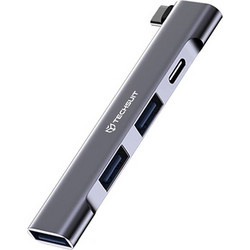 Techsuit H12 USB Hub 3.0 USB-C με 4 Θύρες USB-A / USB-C