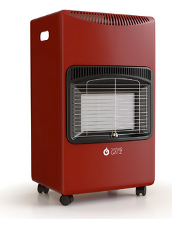 Thermogatz TG-4100 Red Κεραμική Σόμπα Υγραερίου 4100W