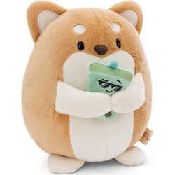 NICI Mymochi Geeks Σκυλάκι Hiro με Bubble Tea 27cm