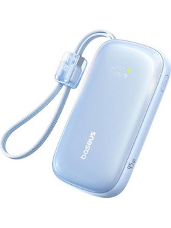 Baseus Enerfill FC21 Qpow 3 Power Bank 10000mAh 45W με Θύρα USB-C Blue