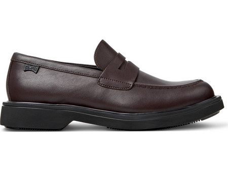 Camper Norman Ανδρικά Μοκασίνια Loafers Δερμάτινα Καφέ K101001-005