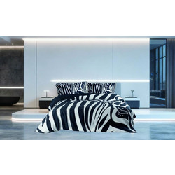 Makis Tselios Σετ Σεντόνια King Size Βαμβακοσατέν 270x290 Zebra