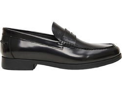 Boss Shoes Ανδρικά Μοκασίνια Loafers Δερμάτινα Μαύρα D6487