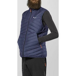 Salewa Αμάνικο Ανδρικό Μπουφάν Puffer Navy Μπλε 29186-8670