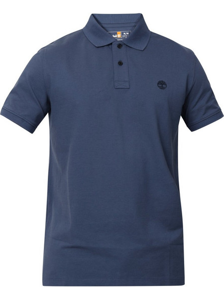 Timberland Ανδρική Μπλούζα Polo Κοντομάνικη Navy Μπλε TB0A6VDP-EYO