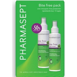 Pharmasept Bite Free Εντομοαπωθητική Λοσιόν σε Spray 2x100ml