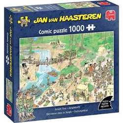 Puzzle Jumbo Jan van Haasteren Jungle Tour 1000 Κομμάτια