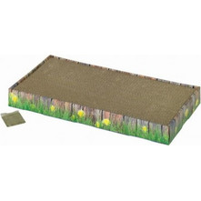 Nobby Σανίδα με Ονυχοδρόμιο Καφέ 48x12.5x5cm