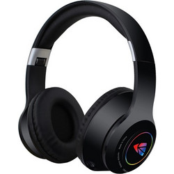 Kisonli HiFi A8 Ενσύρματα & Ασύρματα Bluetooth Ακουστικά Over Ear Μαύρα