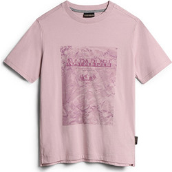 Napapijri S-Balza Γυναικείο Αθλητικό T-Shirt Ροζ NP0A4GZ2-P89