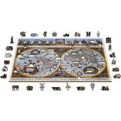 Puzzle Παγκόσμιος Χάρτης Nova Terrarum 1010 Κομμάτια