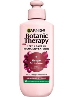Garnier Botanic Therapy Grape Moisture Leave In Conditioner Κρέμα για Ξηρά Mαλλιά 200ml