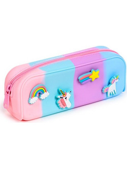 Puckator Unicorn Magic Κασετίνα Βαρελάκι Πολύχρωμη PCASE98