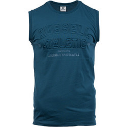 Russell Athletic Ανδρικό Αθλητικό T-Shirt Πετρόλ A26-010-1-109
