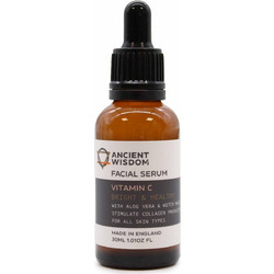 Ancient Wisdom Αντιγηραντικό Ενυδατικό Serum Προσώπου με Βιταμίνη C 30ml
