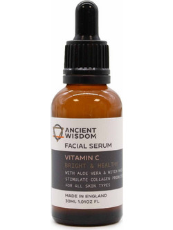 Ancient Wisdom Αντιγηραντικό Ενυδατικό Serum Προσώπου με Βιταμίνη C 30ml