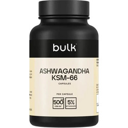 Bulk KSM-66 Ashwagandha 500mg 30 Κάψουλες