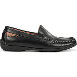 Fluchos Ανδρικά Μοκασίνια Loafers Καστόρινα Μαύρα F2208-001