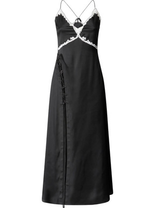 Pinko Midi Καλοκαιρινό Βραδινό Φόρεμα Μαύρο 106894A3AV