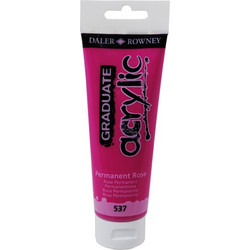 Daler-Rowney Graduate 537 Permanent Rose Ακρυλικό Χρώμα Ζωγραφικής 120ml