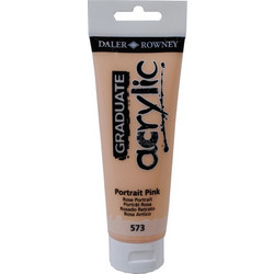 Daler-Rowney Graduate 573 Potrait Pink Ακρυλικό Χρώμα Ζωγραφικής 120ml