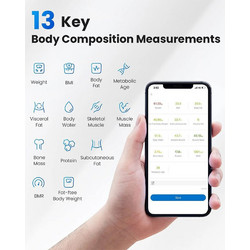 Renpho Smart Ζυγαριά με Λιπομέτρηση & Bluetooth 4897122200045