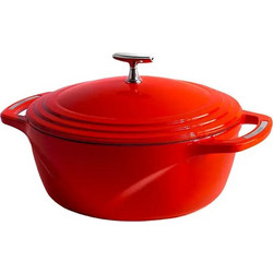 Lodge Cherry On Top Μαντεμένια Κατσαρόλα 5.68lt