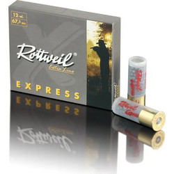 Rottweil Express Φυσίγγια Δράμια 12Cal 67.5mm 70βολα 38gr 10τμχ