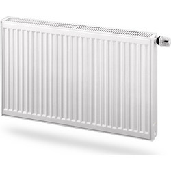 Purmo Compact Ventil Σώμα Καλοριφέρ Πάνελ Μονόστηλο 11/600/800 882kcal/h Εσωτερικού Βρόγχου Λευκό