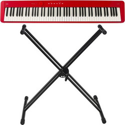 Casio PX-S1100 Set Ηλεκτρικό Πιάνο Stage με 88 Βαρυκεντρισμένα Πλήκτρα Red