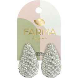 Farma Bijoux Γυναικεία Σκουλαρίκια Κρεμαστά από Ορείχαλκο BEWOW12